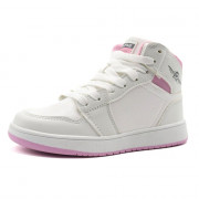 Кеды для девочки (SaiJun) белый верх-искуственная кожа подкладка - искуственная шерсть  артикул czz-C6566-8