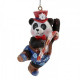 Украшение декоративное "Мишка-панда" 4см арт.77850