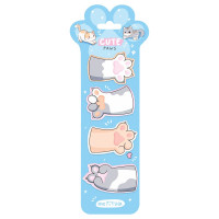 Закладка-флажок (MESHU) Cute Paws 20 листов. арт.MS_54266