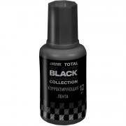 Корр. жидк. 20мл СО кисть deVENTE TOTAL BLACK арт.4060502 (Ст.12/240)