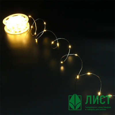 Гирлянда эл.д/дома 100м 1000LED Нить "Роса" цв.тёплый белый 8реж IP-20 арт.725-986 Гирлянда эл.д/дома 100м 1000LED Нить "Роса" цв.тёплый белый 8реж IP-20 арт.725-986