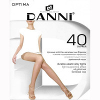Колготки OPTIMA 40 den 88% полиамид 12% эластан nero/черный (DANNI)