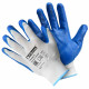 Перчатки "Антискользящие", полиэстер, нитриловое покрытие, без индивидуальной упаковки, 9(L), Fiberon, PSV028P