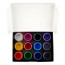 Краски акриловые 12 цветов 20 мл по стеклу и керамике Декола арт.4041114 - 