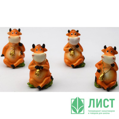 Статуэтка СГ "Бык" 6см в ассортименте арт.753955 Статуэтка СГ "Бык" 6см в ассортименте арт.753955