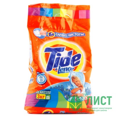 Стиральный порошок Tide 3000г Автомат Колор Ленор Стиральный порошок Tide 3000г Автомат Колор Ленор