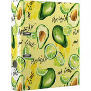Папка-регистратор 80мм ламинированный картон Avocado and Lime deVENTE арт.3090114 (Ст.25)