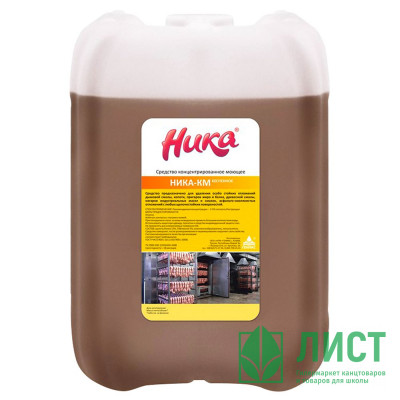 Ч/с для удаления дымовой смолы,копоти Ника-КМ 6кг высокощелочное (беспенное) Ч/с для удаления дымовой смолы,копоти Ника-КМ 6кг высокощелочное (беспенное)