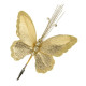 Украшение декоративное "Бабочка.Золотая фольга" 27см арт.87464