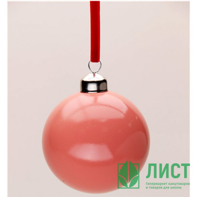 Шар пластик 06см глянец цв.розовый щербет 104 арт.РШ5704 Шар пластик 06см глянец цв.розовый щербет 104 арт.РШ5704