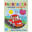 Раскраска А4 с наклейками Едем, плаваем, летаем (Проф-Пресс) арт.Р-8877 - 