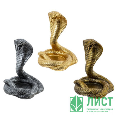 ЛИКВИДАЦИЯСтатуэтка декоративная "Змейка" 12*11*14,5см арт.811786 ЛИКВИДАЦИЯСтатуэтка декоративная "Змейка" 12*11*14,5см арт.811786