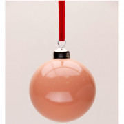 Шар пластик 06см глянец цв.св.желто-розовый 105 арт.РШ5705