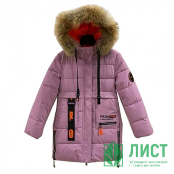 Куртка зимняя для девочки (MULTIBREND) арт.kub-88-116 цвет фиолетовый Куртка зимняя для девочки (MULTIBREND) арт.kub-88-116 цвет фиолетовый