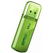 Флеш диск 64GB USB 2.0 Silicon Power Helios 101зеленый