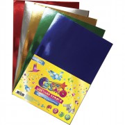 Набор цветной бумаги металлизированная А4 05 листов 05 цветов (deVENTE) 80 г/м арт 8040504
