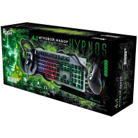Набор игровой провод.Smartbuy Rush Hypnos SBC-777G-K черный