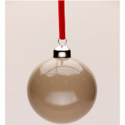 Шар пластик 06см глянец цв.коричневый 137 арт.РШ5737