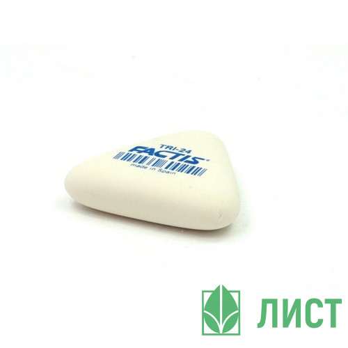 Ластик (FACTIS) 54*46,5мм белый, ТРЕУГОЛЬНЫЙ арт.TRI-24
