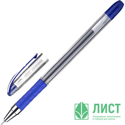 Ручка гелевая прозрачный корпус резиновый упор (Unimax) Max Gel синий, 0,5мм, игла арт.722472 (Ст.) Ручка гелевая прозрачный корпус резиновый упор (Unimax) Max Gel синий, 0,5мм, игла арт.722472 (Ст.)