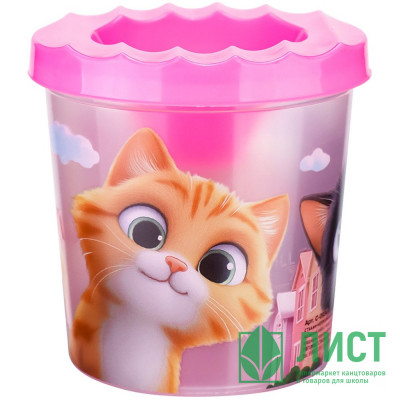 Стакан-непроливайка Prof-Press Забавные коты арт.С-0934 Стакан-непроливайка Prof-Press Забавные коты арт.С-0934