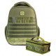 Ранец для мальчиков школьный (Hatber) Ergonomic light Military +термосумка 38х29х12,5 арт NRk_60008