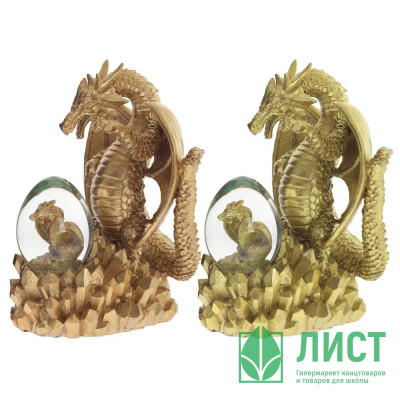 Статуэтка декоративная в стеклянном шаре "Дракон" 22см арт.794530 Статуэтка декоративная в стеклянном шаре "Дракон" 22см арт.794530