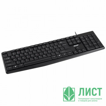 Клавиатура провод. Acer OKW121, USB, черный Клавиатура провод. Acer OKW121, USB, черный