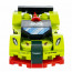 Конструктор пластиковый прот Гонки Машина 103 детали (Bondibon) зеленая блок запуска арт.ВВ6138 - 