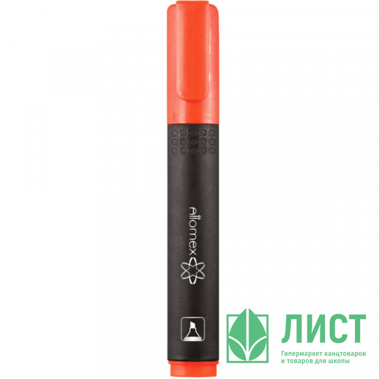 Текстовыделитель  Attomex 1-4мм скошенный оранж арт.5045302