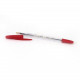 Ручка шариковая прозрачный корпус (Corvina) красная арт.40163/К