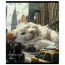 Тетрадь А5 клетка 48 листов скоба (ErichKrause) Big City Cats глянцевая ламинация ассорти арт.63317 - 