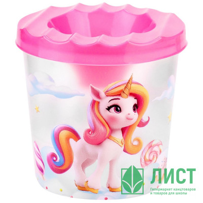 Стакан-непроливайка Prof-Press Единороги и сладости арт.С-0928 Стакан-непроливайка Prof-Press Единороги и сладости арт.С-0928