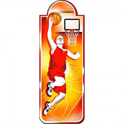 Закладка-магнит (ФДА-card) Баскетболист арт.D-363