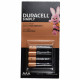 Батарейки Duracell LR03 (ААА) алкалиновые BL4 (цена за упаковку) (Ст.4/16) отрывной