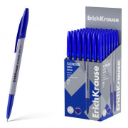 Ручка шариковая непрозрачный корпус (ErichKrause) Slender Grey синий, 0,7/0,26мм, игла арт.63083 (Ст.50)