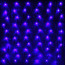 Гирлянда эл. д/дома сетка 1,5*1,5м 120LED цв.синий (св.провод) 8реж IP-20 арт.183-402 - 