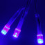 Гирлянда эл. д/дома сетка 1,5*1,5м 120LED цв.синий (св.провод) 8реж IP-20 арт.183-402 - 