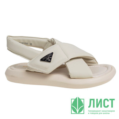 Босоножки для девочки (Сказка) цвет бежевый верх- искусственная кожа подкладка-натуральная кожа размерный ряд 32-37 арт.R221581755BE Босоножки для девочки (Сказка) цвет бежевый верх- искусственная кожа подкладка-натуральная кожа размерный ряд 32-37 арт.R221581755BE