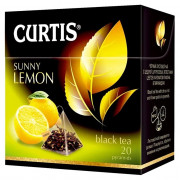 Чай Curtis пирамидки 20пак. Sunny Lemon чёрный с ароматом лимона (Ст.12)