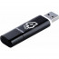 Флеш диск 4GB USB 2.0 Smartbuy Glossy series SB4GBGS-K, черный - 
