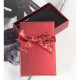 Коробка подароч. 5*8см "Сияние" красный арт.4451033