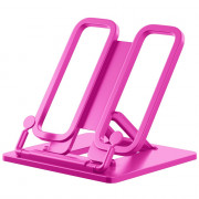 Подст. д/книг (ErichKrause) Base Neon Solid пластик розовая 19х23,5х1,5 см арт.58041
