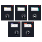 Тетрадь 18 листов клетка (Hatber) Котенок уголек ассорти арт 18Т5В1