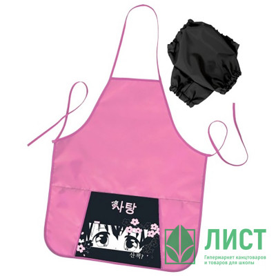 Фартук для детского творчества Hatber с карманом Романтика аниме 535х445мм арт.NFn_35123 Фартук для детского творчества Hatber с карманом Романтика аниме 535х445мм арт.NFn_35123