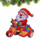 Украшение декоративное "Радостный Дед Мороз" 29*23см арт.203-437