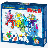 Игра настольная Учись играя Алфавит (ДК) арт 00071