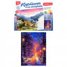 Картина по номерам 28,5x38см (LORI) Зимний парк арт.Кпн-326