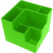 Подставка для ручек и карандашей (deVENTE) ) зеленая 6 секций арт.4104918