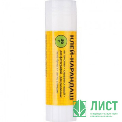 Клей-карандаш 36г Attache Эконом (Economy) арт.255476 (Ст.12) Клей-карандаш 36г Attache Эконом (Economy) арт.255476 (Ст.12)